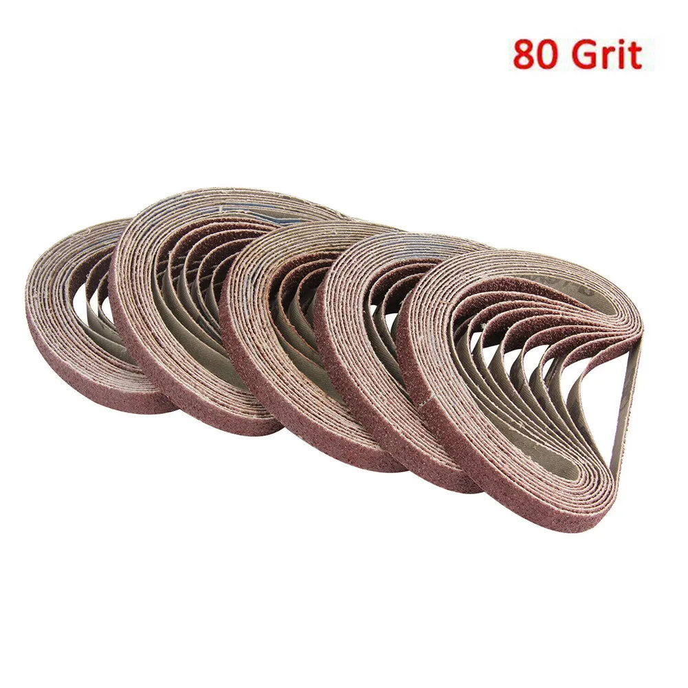 

330x10mm Abrasive Belt 50pcs Accessory Belt For Belt Sanding Machine Replacement Replaces Sanding Universal New