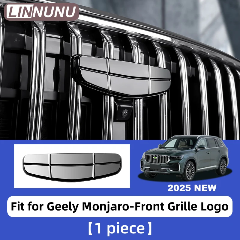 

LINNUNU джили монжаро подходит для KX11 Geely Monjaro Xingyue L логотип рулевого колеса автомобиля CMA передняя решетка значок эмблема крышка ступица наклейка аксессуары