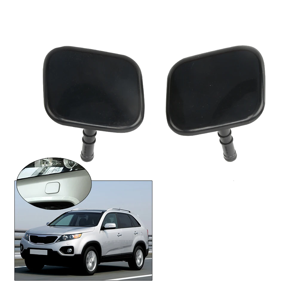 Для KIA Sorento 2009- 2012 передний бампер головная лампа Омыватель сопло Крышка корпуса