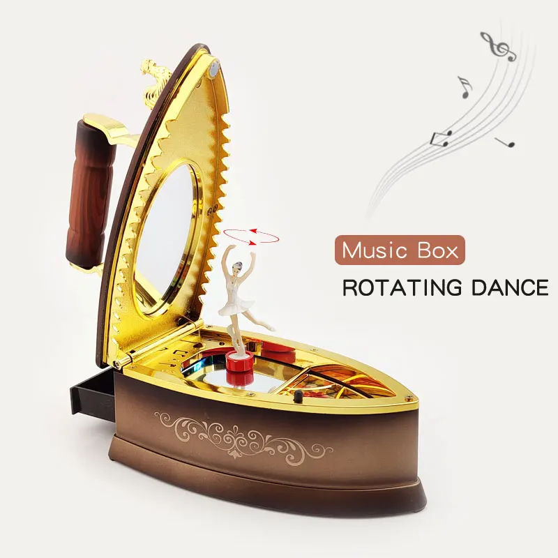 Украшение на Новый год и Рождество 2025 оригинальная Музыкальная шкатулка с