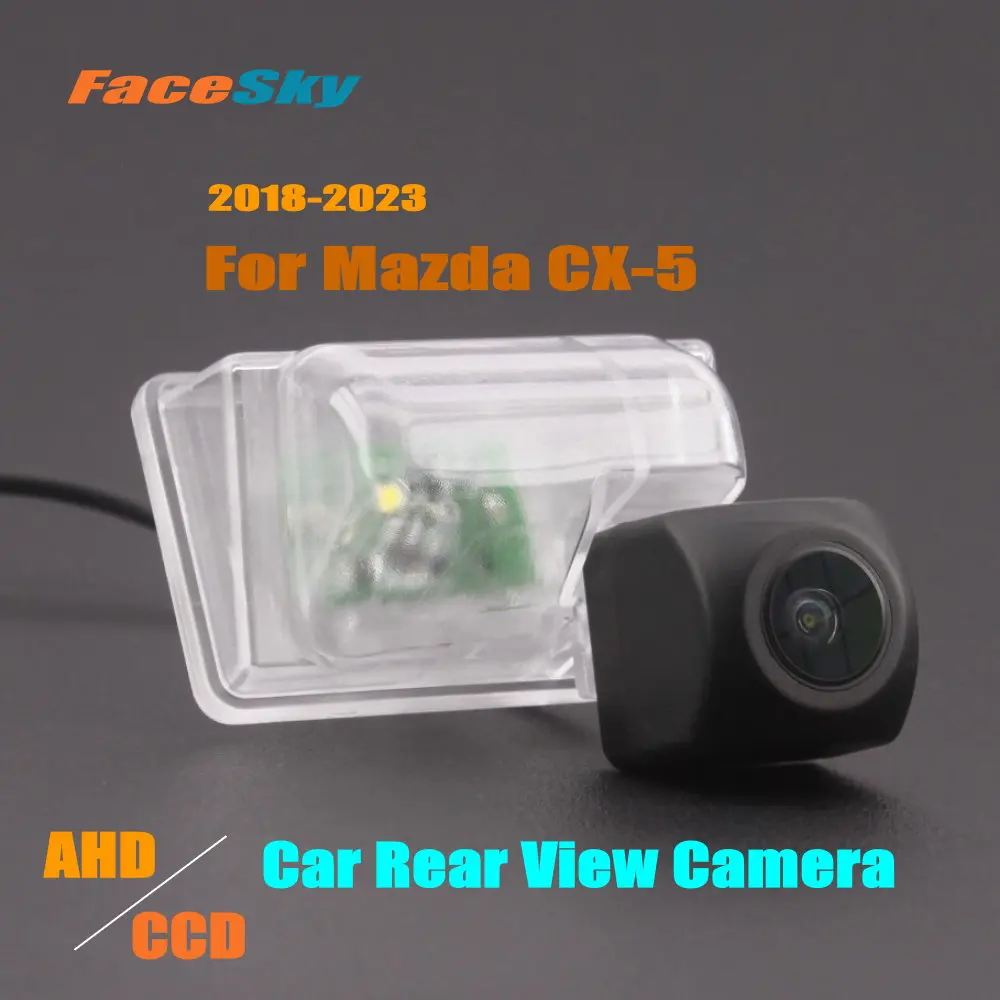 

FaceSky High Quality Car Parking Camera For Mazda CX-5 CX 5 CX5 KF 2018-2023 Rear Reverse Cam AHD/CCD 1080P Dash Accessories