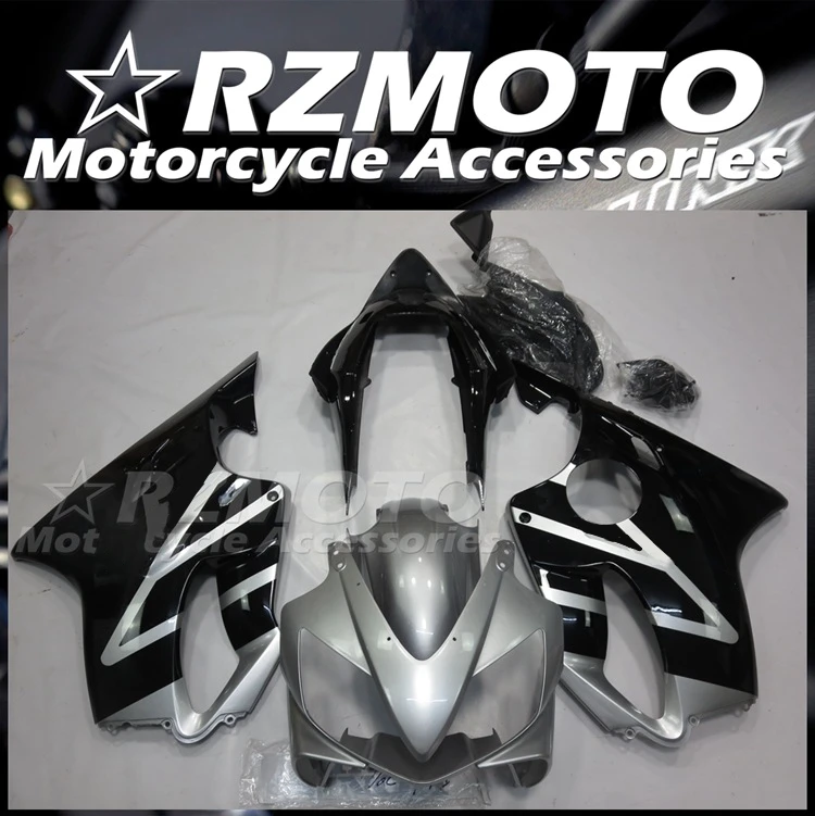 

Injection Mold New ABS Fairings Kit Fit for HONDA CBR600 F4i 2004 2005 2006 2007 04 05 06 07 Bodywork Set Silver Black