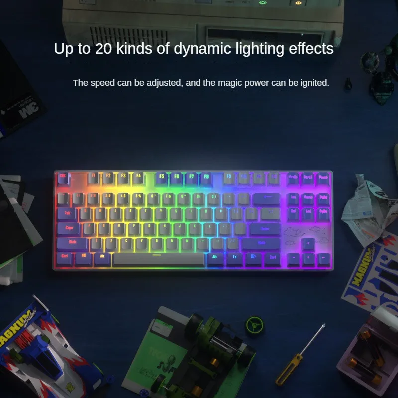 

Ultimate Gaming Experience with Mechanical Keyboard - Backlit, Green Shaft, and More