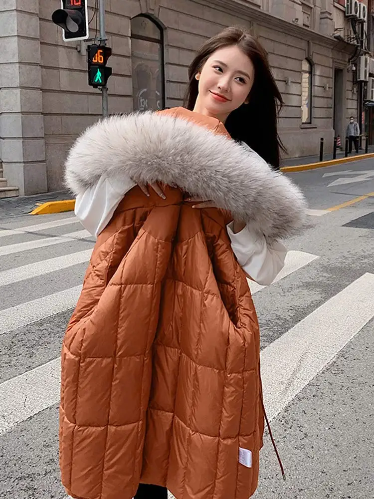 MEILLY DOLPHIN Cotton Liner Winter Jacket Women Coat Cotton Padded Fur Hooded Parka Short Puffer Jacket Snow Wear Female Outwear
