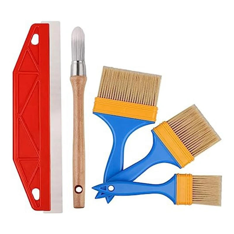 

Trimming Brush Tool Set Paint Edge Brushes Trimming Brush Tool Set Plastic For Walls Round Decorative Brushes For House Painting