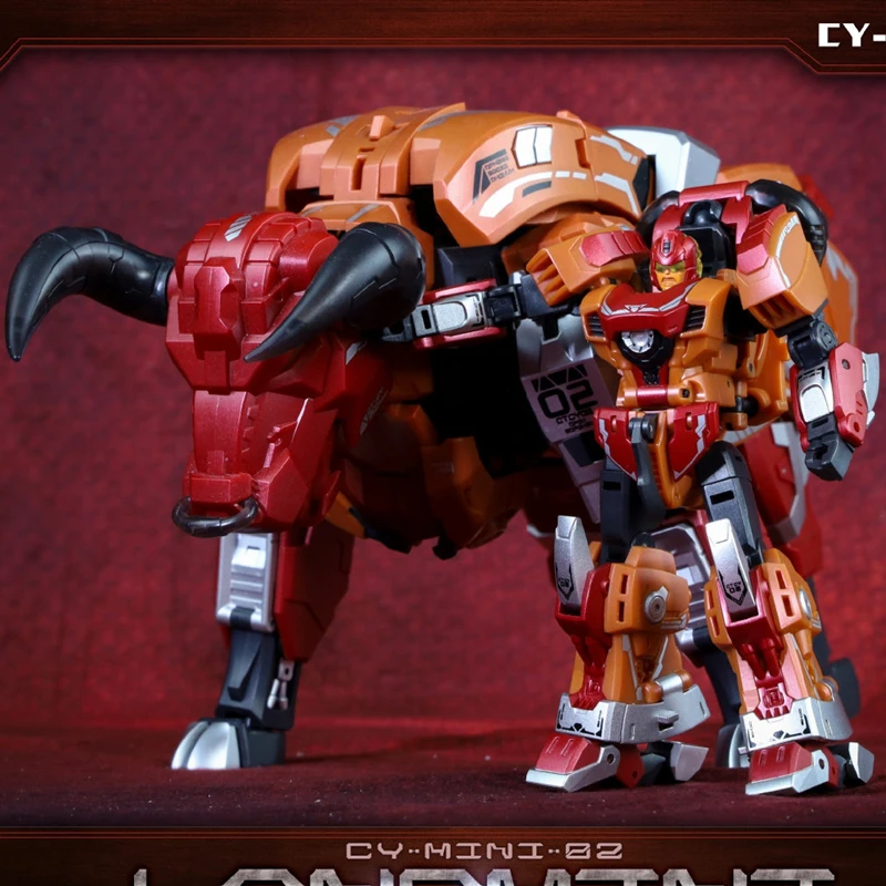 

Cang Toys Transformation Chiyou-02 CT02 CT-02B MINI Tantrum G1 Predaking Action Figure Deformation Gift