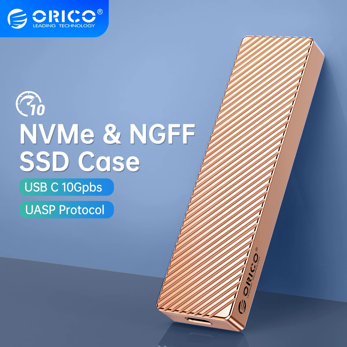 

ORICO Dual Protocol M.2 SSD Case Support M2 NVMe SATA NGFF SSD Disk 10Gbps PCIe M Key 6Gbps M&B Key USB C Hard Drive Enclosure