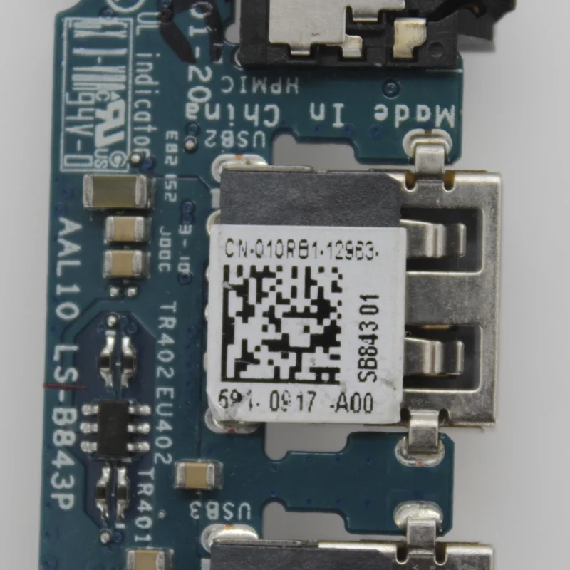 Аудиоплата для Dell Inspiron 15 5000 серии 5558 5758 USB 010R81 LS-B843P XU