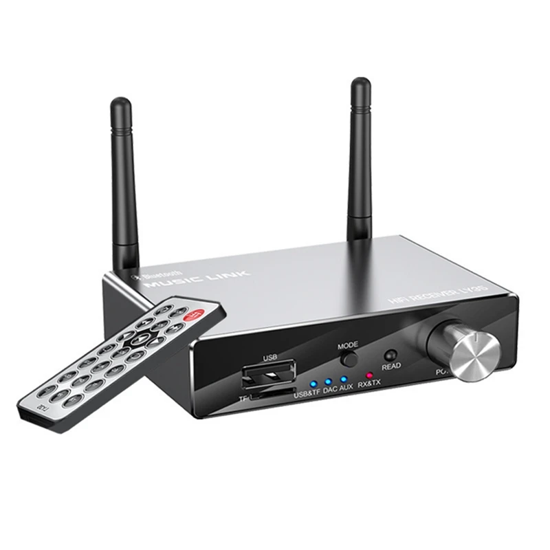 

Черный Bluetooth приемопередатчик, металлический Bluetooth-трансивер, Hi-Fi аудио AUX-приемник, адаптер 3,5 мм