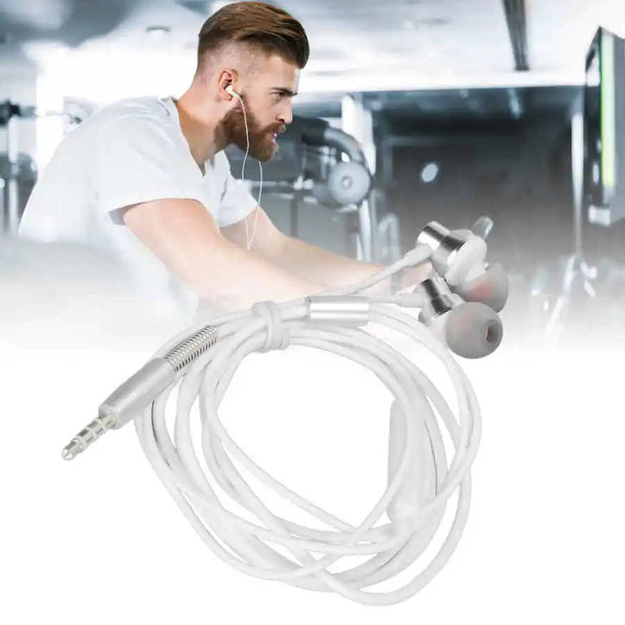 Проводные наушники с шумоизоляцией и регулировкой громкости легкие удобные