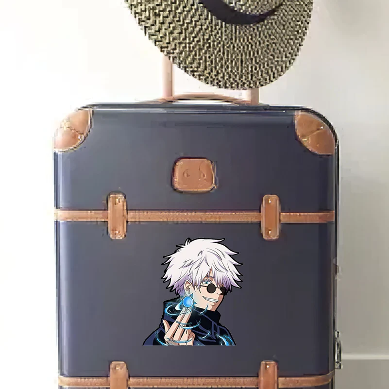 Akaza аниме рассекающий демонов 3D линзовидные движения наклейки самоклеящиеся для