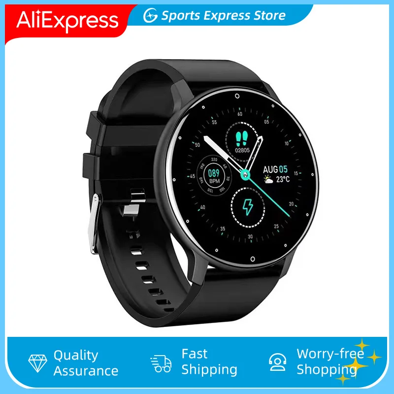 

Touch Round Screen Bluetooth 5.0 Smart Watch Men IP67 Waterproof Smartwatch For Android Ios Electronic Sport Fitness Bracelet
