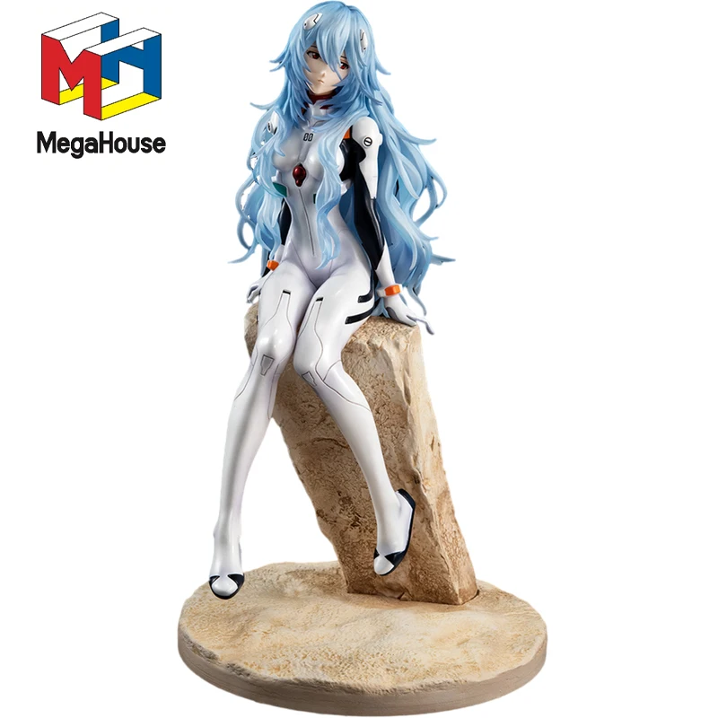 

MegaHouse драгоценный g. E.M Евангелион: 3,0 + 1,01 Аянами Рей кавайная японская аниме фигурка мультяшная модель экшн-фигурка детские игрушки подарки
