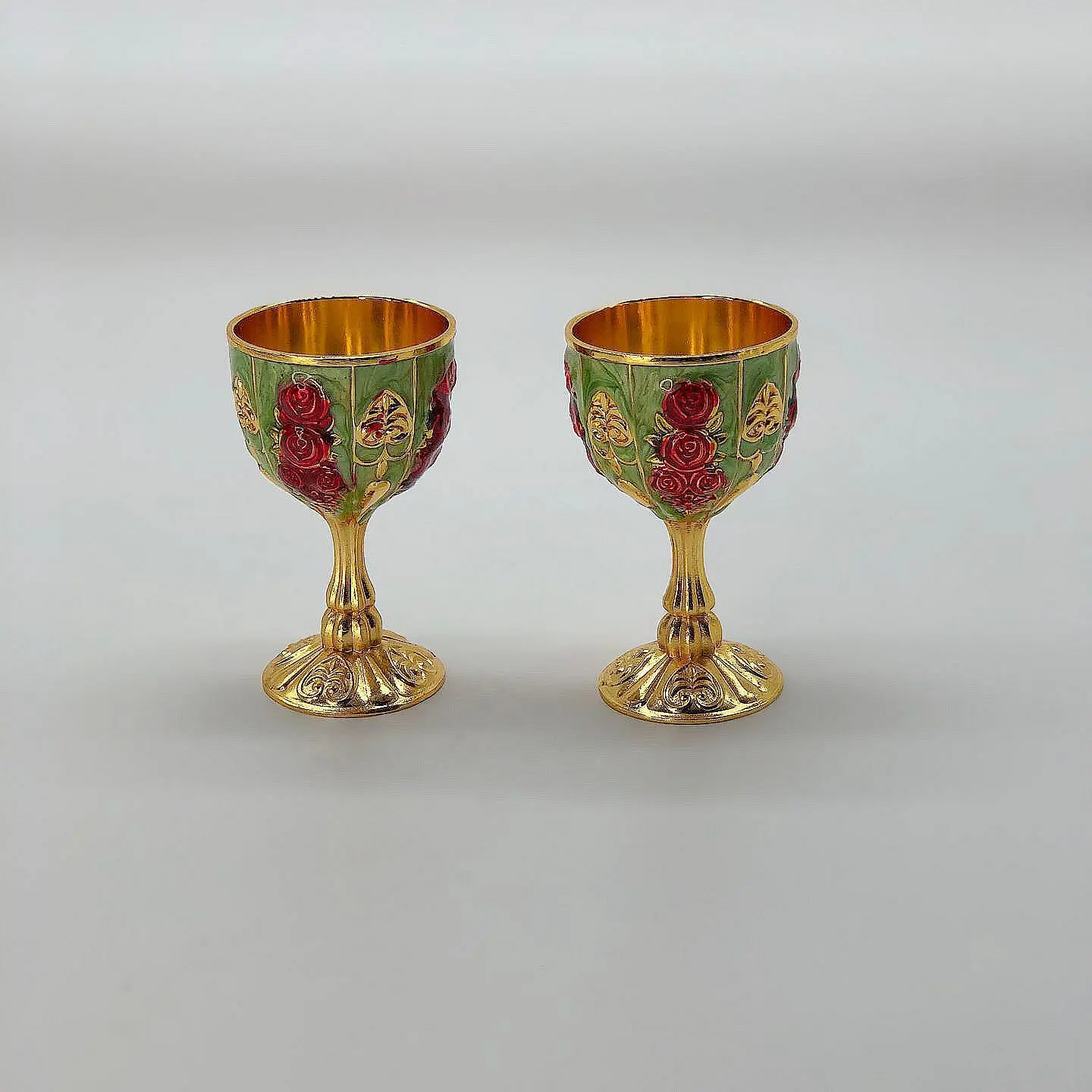 1Шт. Кубок для вина из стекла в европейском стиле с высоким стеблем из сплава - креативный подарок для кухни, столовой, бара.