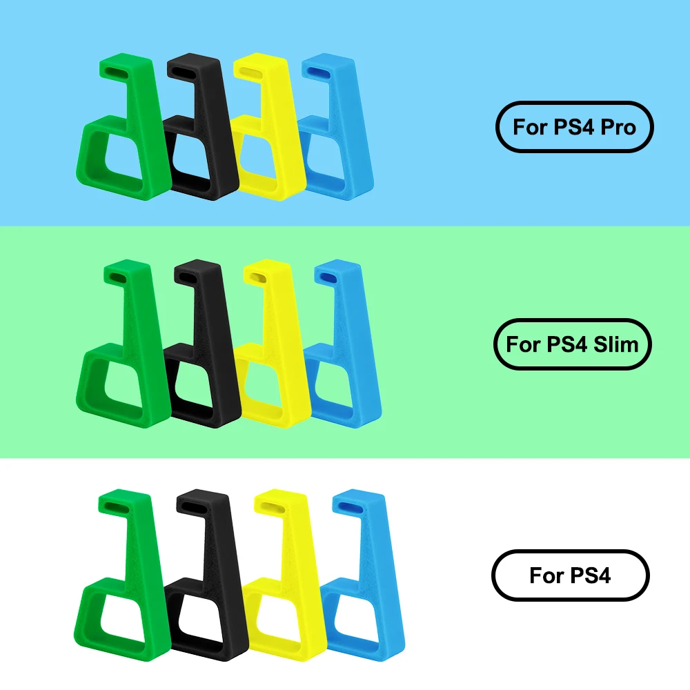 

Colorful Easy Use Cooling Foot Bracket Accessories 3D Printed Horizontal Stand For PS4 PS4 Slim PS4 Pro Game Console