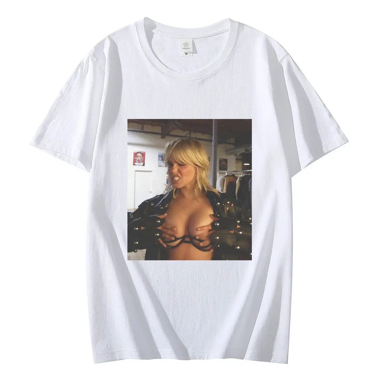 Футболка унисекс с коротким рукавом и принтом в стиле хип-хоп