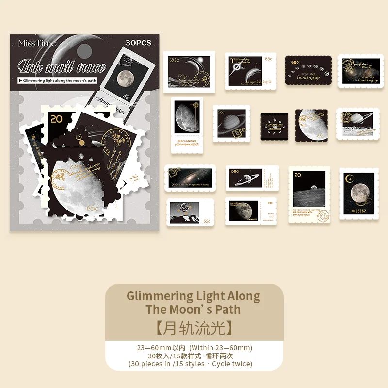 

30 шт. винтажные наклейки для скрапбукинга с растениями, почтовый штамп для ведения журнала, сделай сам, художественные ремесла, украшения, канцелярские наклейки