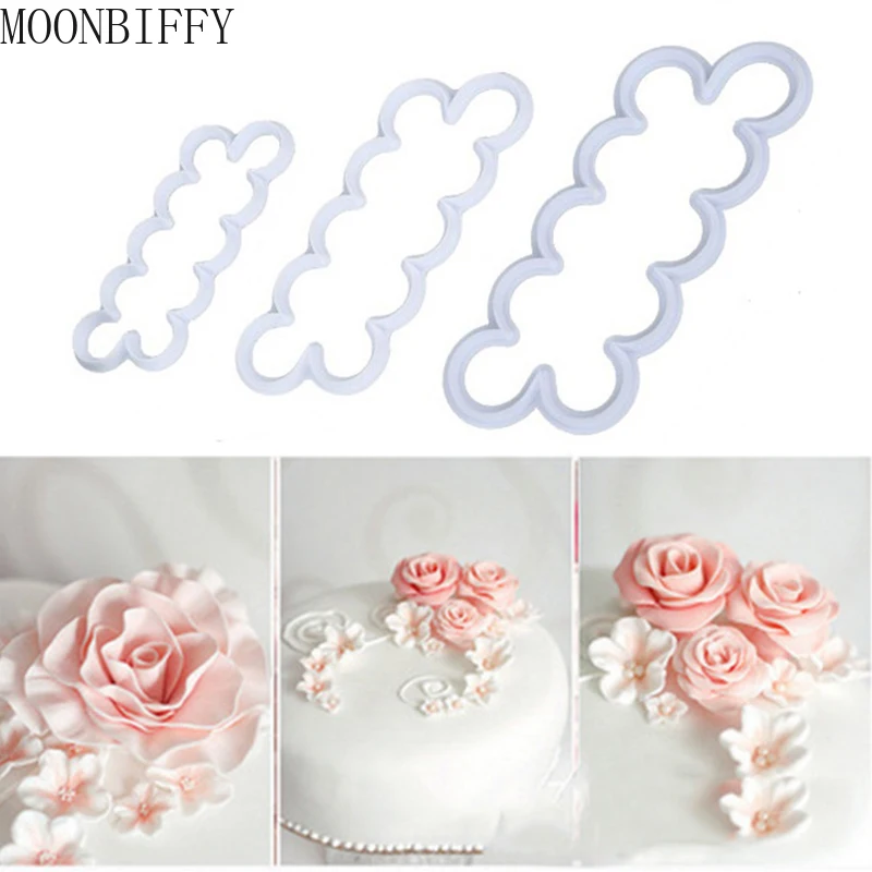 

3 шт., цельная Пластиковая форма для торта