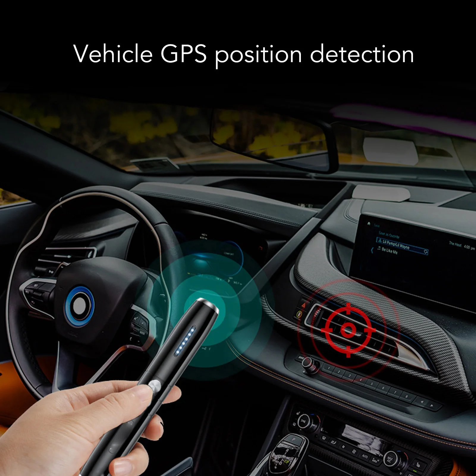 Фото Портативный подавитель записи звука и GPS-трекеров 5В для защиты от записи, подавитель голосовых и аудиозаписей для отелей, путешествий и домашней безопасности №2
