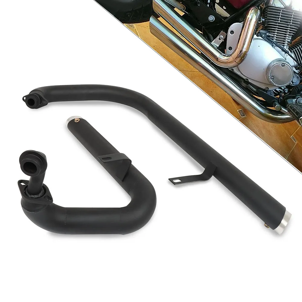 

For Yamaha Virago 125 250 XV125 XV 125 XV250 XV 250 Motorcycle Exhaust Pipe Muffler Full Exhaust System Pipe Kit