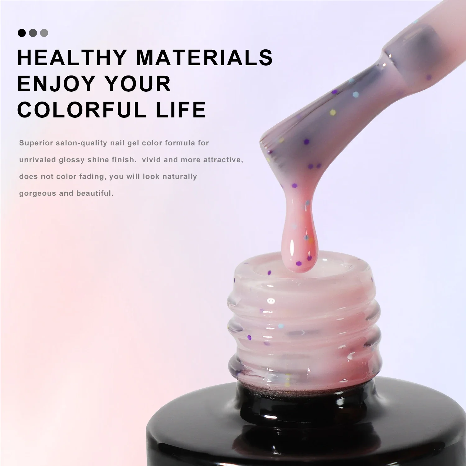 Beautilux цветной резиновый базовый гель в комплекте молочная основа для ногтей