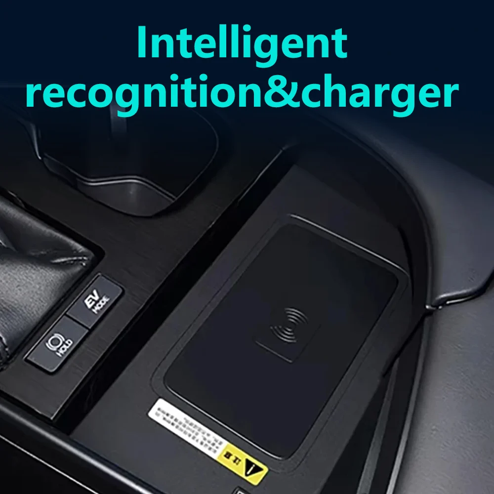 Для LEXUS ES 2022 2023 2024 LHD Автомобиль 15 Вт Беспроводная зарядка База для телефона