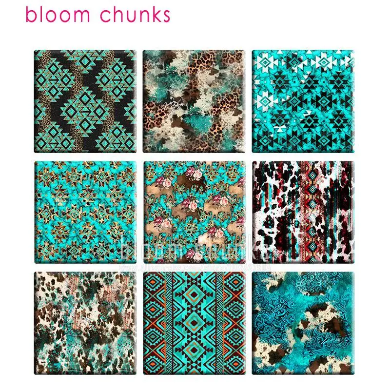 

Stripes Square Photo Resin Cabochon Multiple Shapes Acrylic Accessories DIY Earring Hair Phone Sticker Necklace P2050