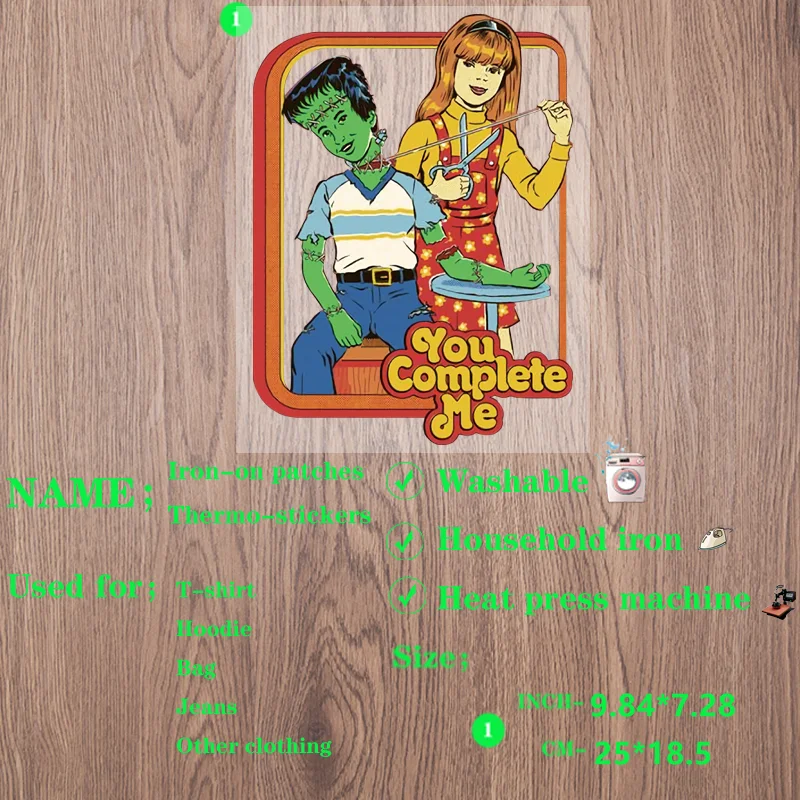 

Нашивки для одежды, 25*18,5 см