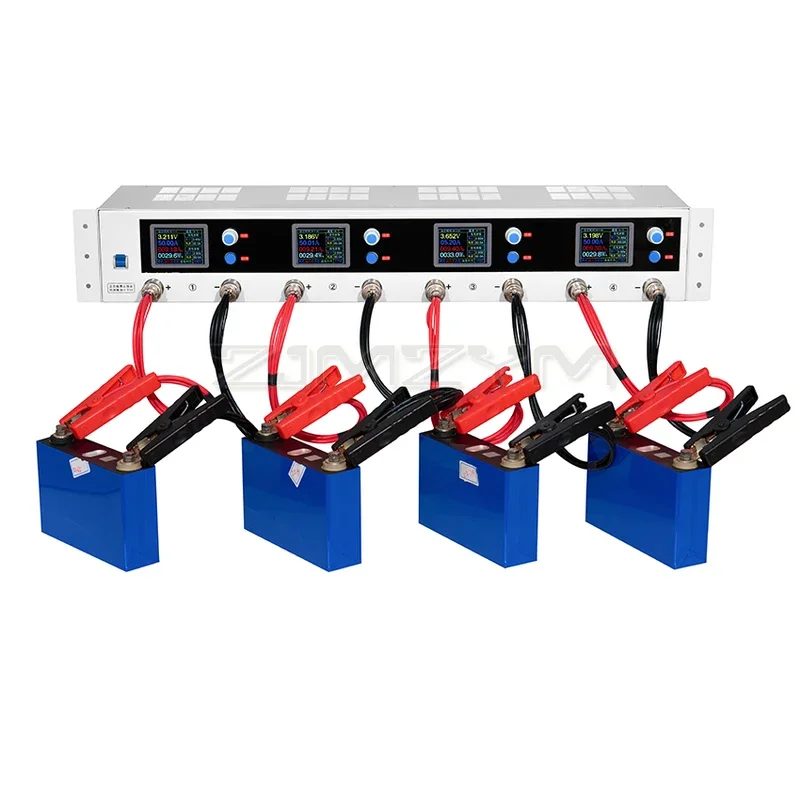 Высокоточный 4-канальный детектор заряда YPSDZ 5 в 50 А тестер емкости литиевого