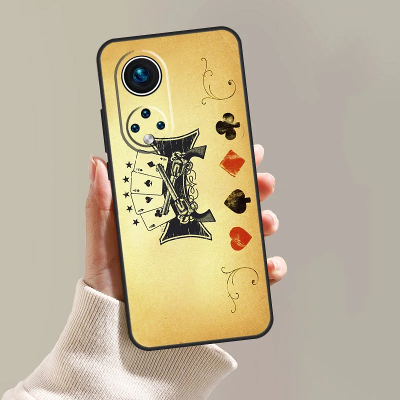 Фото Чехол Spades Poker Play Cards Ace для Honor Magic 8 6 5 7 Pro X9d X9c X9b X9a X8c X8b Win RT 50 70 90 200 400 Lite №5