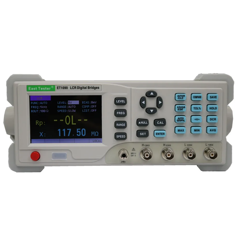 

East Tester ET4410 Digital LCR Meter Measure LCR Meter Accuracy 0.1% 100Hz~100KHz