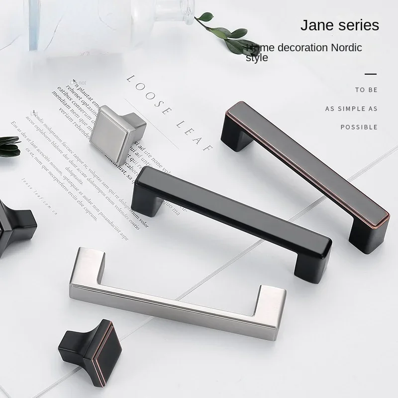 Мебельные ручки для шкафа дверная ручка из цинкового сплава мебели с отверстием