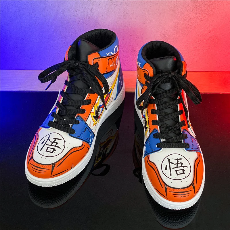 

Dragon Ball Son Goku Vegeta Men Shoes Hot Sale Anime Shoes Dragon Ball Z Fashion Anime Sneakers CosplayTrend Streetwear Shoess