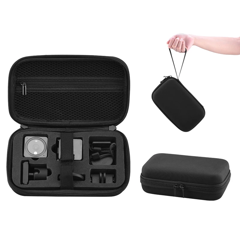 Купи Storage bag Handbag Stand-alone Bag Shoulder Waterproof Bag Portable Case For DJI Action 2 Camera за 816 рублей в магазине AliExpress