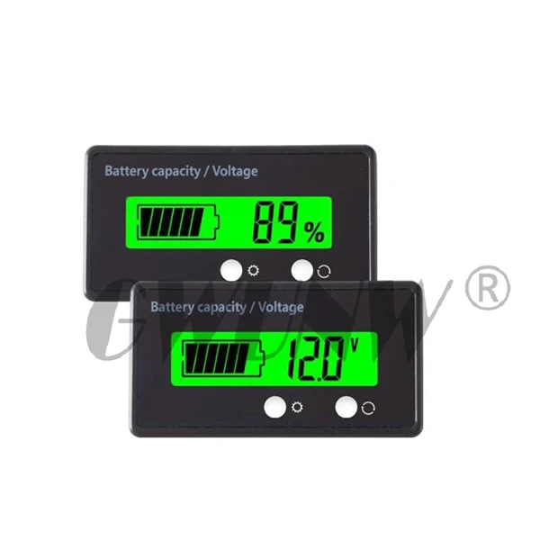 

GWUNW GC12 Lithium iron phosphate battery - General electric quantity display Electric quantity display coulomb - to be set