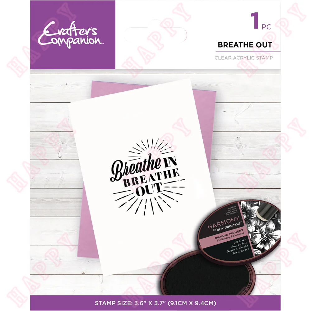 

Clear Stamps Breathe Out For New Diary Scrapbooking Paper Card Photo Album Decoration Craft Engraving Making Embossing Template