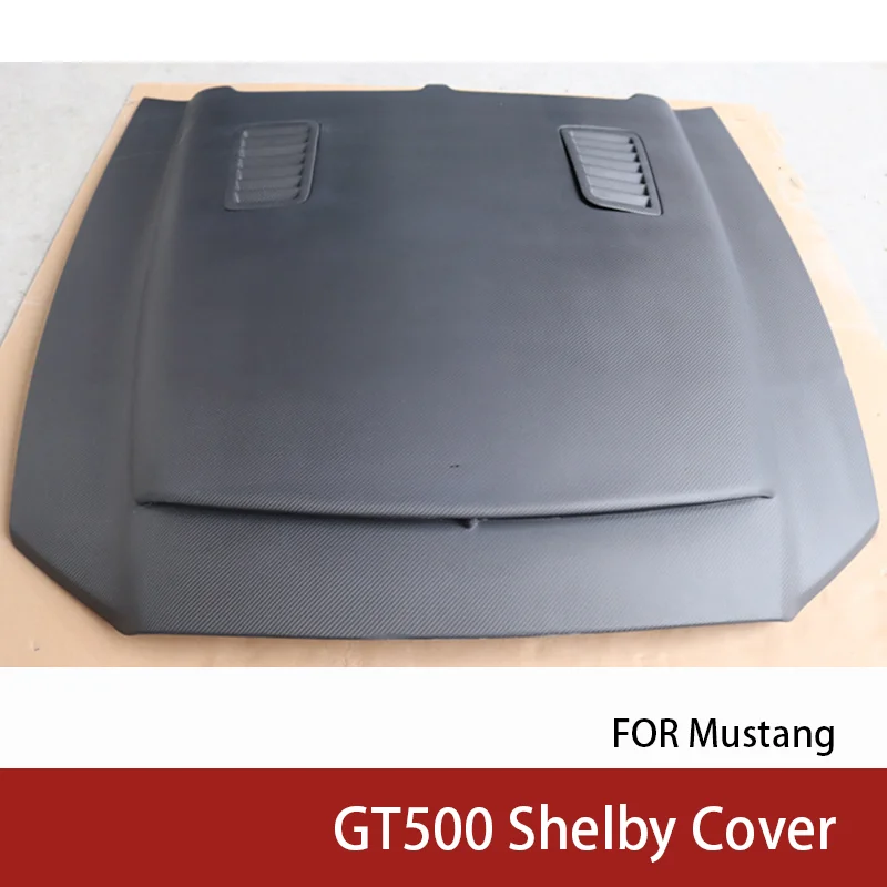 Подходит для Ford Mustang 2013 Gt500 Shelby капот из углеродного волокна с вентиляционным