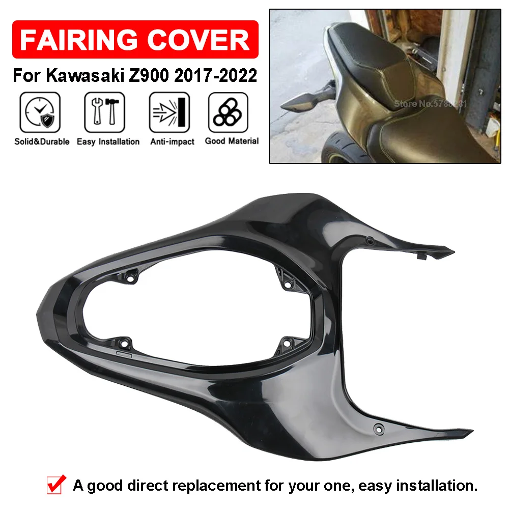 

For Kawasaki Z900 2017 2018 2019 2020 2021 2022 Motorcycle Accessories Unpainted Upper Rear Seat Fairing Cover Duck Tail Panel