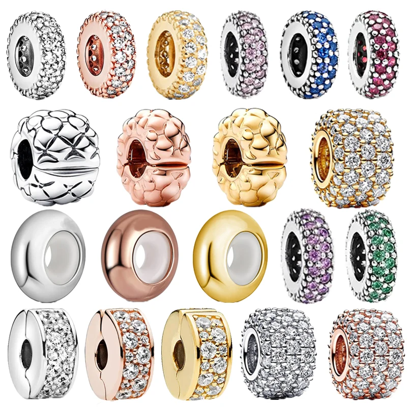 Сверкающее золото розовое проставки с шипами зажимы подвесные бусины подходят