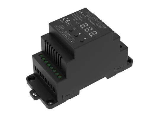 DC12V DMX512 до SPI декодер DC5-24V Din Rail Pixel Controller для RGB WS2812 WS2811 SK6812 UCS1903 GS8208 LPD8806 IC Pixel Tape
