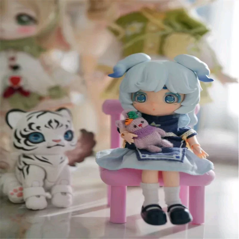 Aiye глухая коробка красочная парча 1/12 подвижная Bjd таинственная игрушки кукла