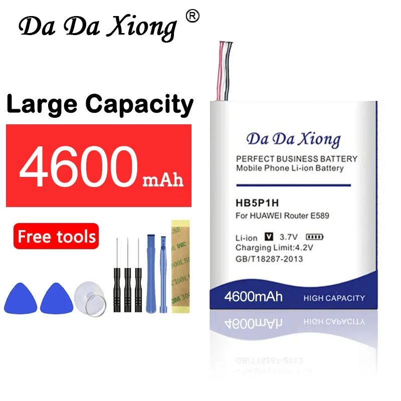 Аккумулятор DaDaXiong HB5P1H на 4600 мА · ч для маршрутизатора Huawei E589 R210 E5776s E5776S-22/32/501/601/860/922
