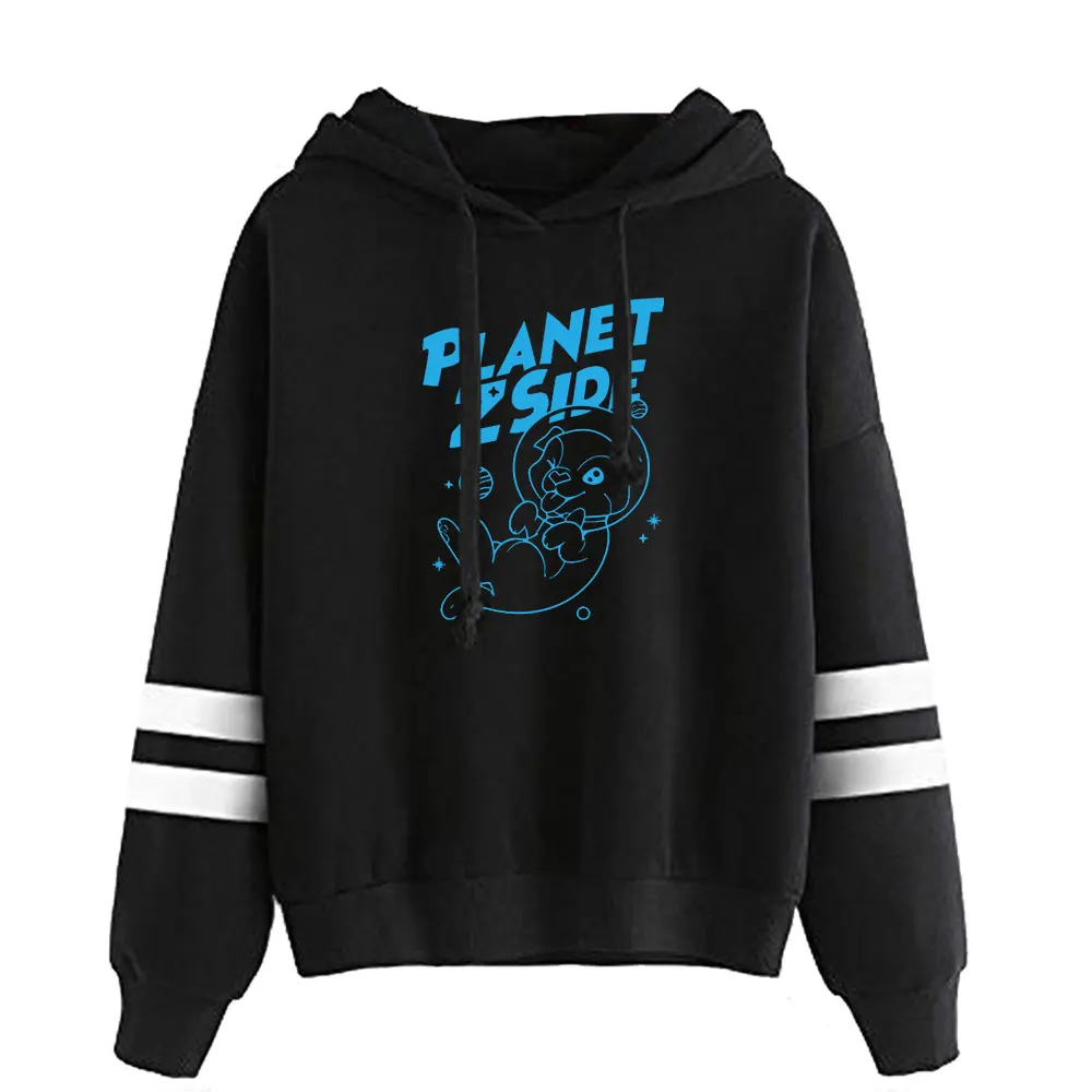 

Модный дизайн LaurenzSide Merch 2022 толстовка с рукавами параллельные полосы с принтом Толстовка для мужчин и женщин Одежда для девочек
