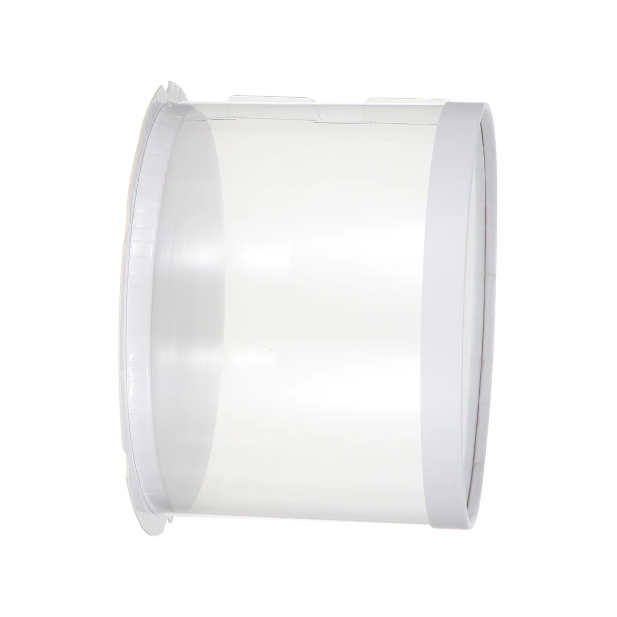 

Box Cake Clear Packaging Carrier Baking Dessert Container Gift Round Cupcake Birthday Transparent Bakeryboxes Pastries Storage