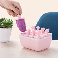 ice cream moulds reusable household ice cubes square round ice maker ice tray popsicle moulds home accessories kitchen supplies