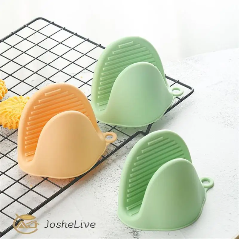 

Thermal Insulation Hand Clips High Temperature Anti Slip Insulating Hand Clip Double Ear Plate Type Silicone Hand Clip