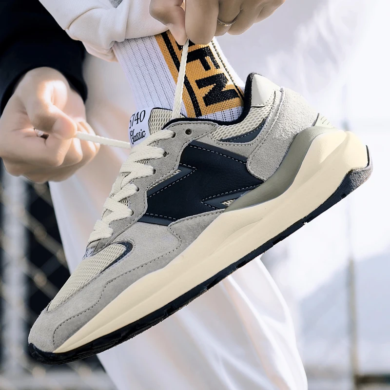 Мужские и женские парные ретро Обувь на толстой подошве модная спортивная