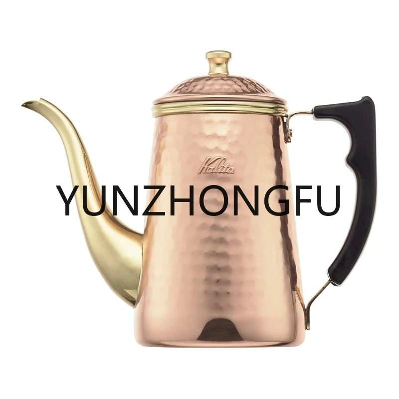 Кофейник из чистой меди л