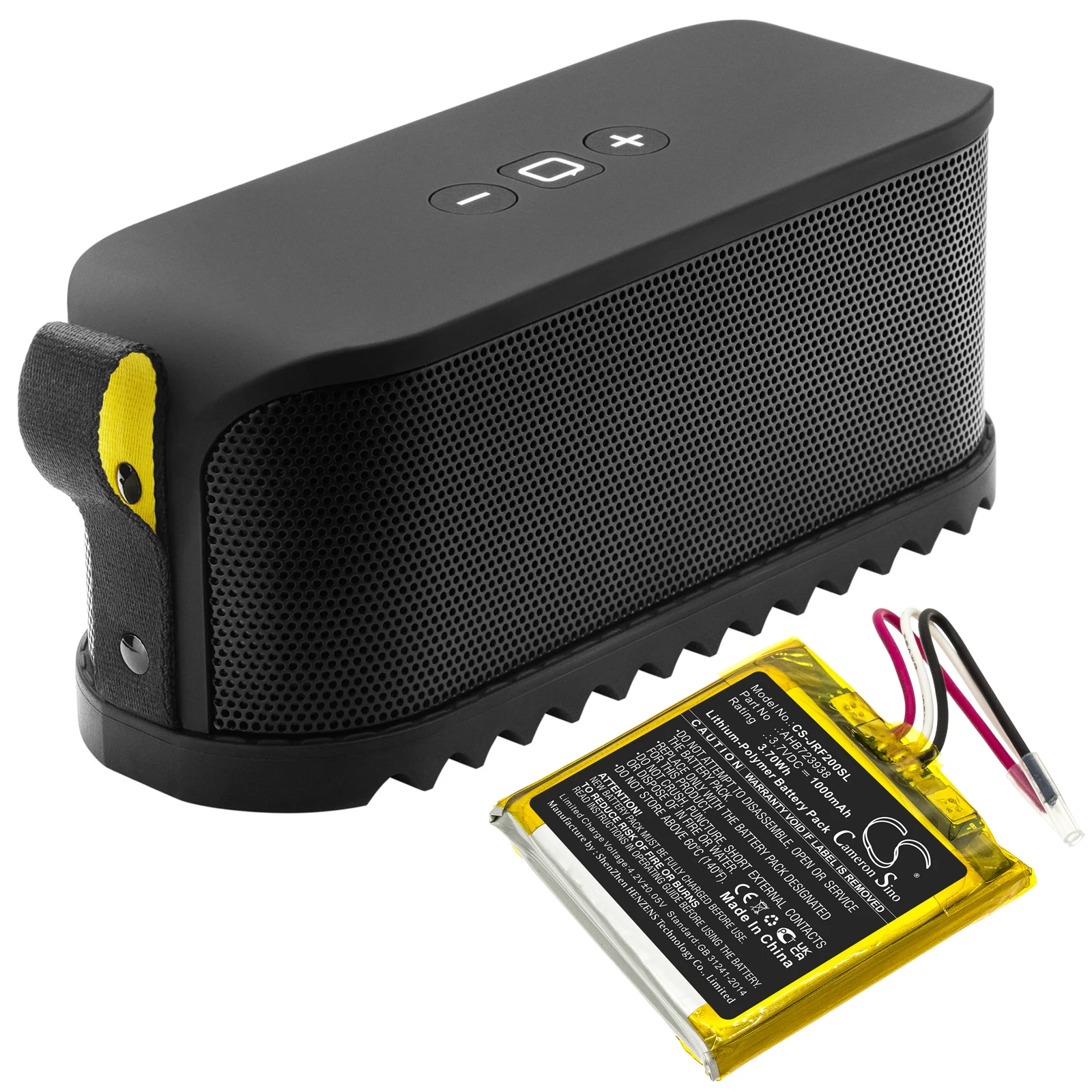 

CS 1000mAh Battery For Jabra AHB723938 Solemate HFS200