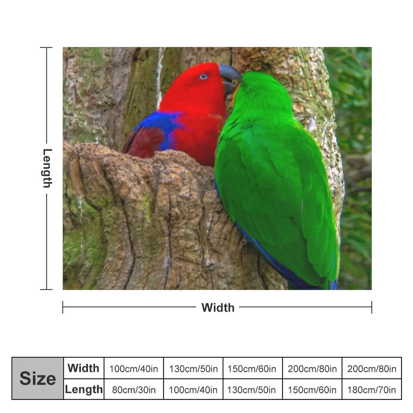 Одеяло Eclectus Parrots теплое летнее одеяло одеяла